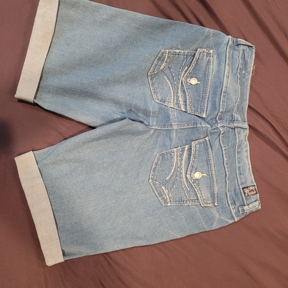Denim shorts rhythm blues size 12 no flaws only worn once - Picture 4 of 5